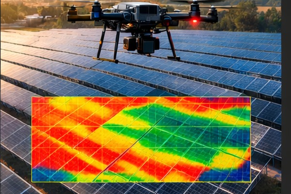 Ispezione termografica pannelli fotovoltaici - Rilevamento hot spot con drone